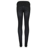 R13 black denim skinny fit jeans