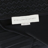 Stella McCartney exquisite black dress Embroidered bustier top wth crossover straps to back