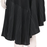 Stella McCartney exquisite black dress Embroidered bustier top wth crossover straps to back