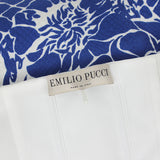 A beautiful Emilio Pucci strapless bustier dress in a textured botanical print