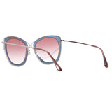 Tom Ford India sunglasses in a silver tone frame
