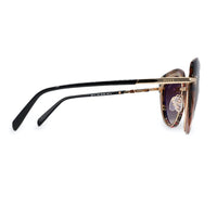 Emilio Pucci sunglasses in brown, green and pink tone frame