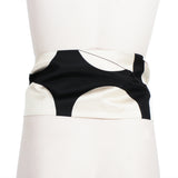 Stella McCartney belt in an abstract dot pattern