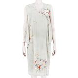Dries Van Noten dress in a watercolour botanical print