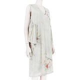 Dries Van Noten dress in a watercolour botanical print