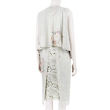 Dries Van Noten dress in a watercolour botanical print