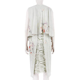 Dries Van Noten dress in a watercolour botanical print