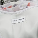 Dries Van Noten dress in a watercolour botanical print