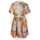 MSGM two-piece effect dress in a luxurious embroidered tulle fabric