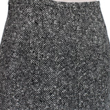 Michael Kors Collection luxurious pencil skirt in a black and white tweed