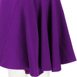 Stella McCartney godet pleat shirt in a beautiful ultra violet purple tone