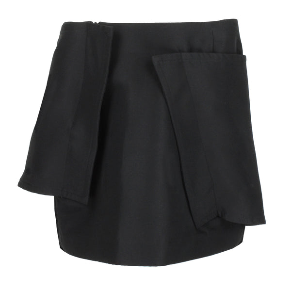 JW Anderson skirt in black Japanese canvas