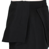 JW Anderson skirt in black Japanese canvas