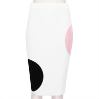 Alexander McQueen luxurious pencil skirt in a stretch knit