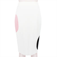 Alexander McQueen luxurious pencil skirt in a stretch knit