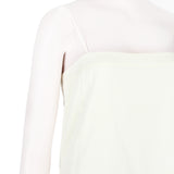 The Row luxurious silk satin camisole in an ivory tone