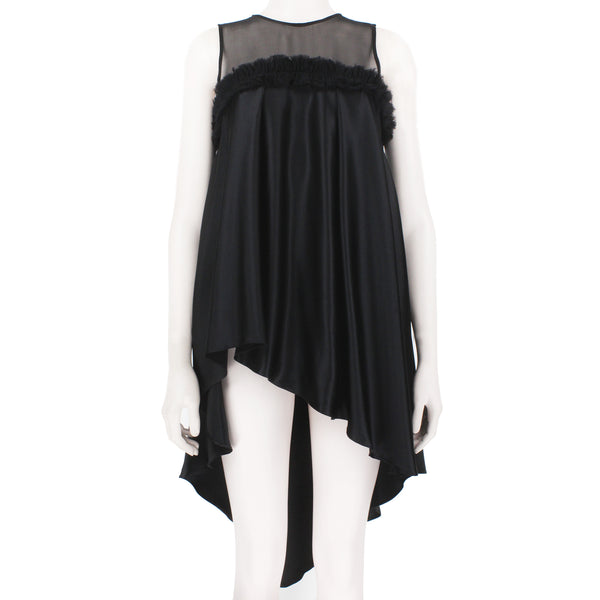 Thomas Wylde asymmetric draped top