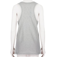 Proenza Schouler vest top in a marl grey cotton fabric