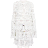 Emilio Pucci crotched white dress