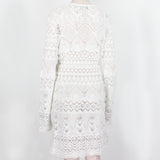 Emilio Pucci crotched white dress