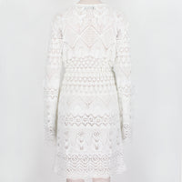 Emilio Pucci crotched white dress