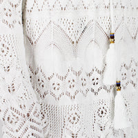 Emilio Pucci crotched white dress