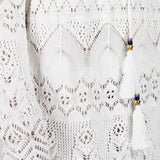 Emilio Pucci crotched white dress