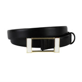 Jason Wu narrow waist belt in black leather