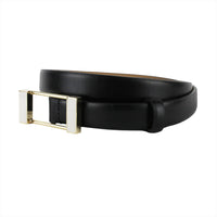 Jason Wu narrow waist belt in black leather