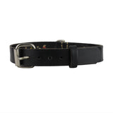 Henry Beguelin handmade dog collar in dark brown leather