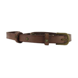 Henry Beguelin dog lead in brown leather