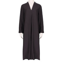 Agnona luxurious jumpsuit in a deep plum purple fabric