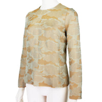 Dries Van Noten top in a Japanese cloud jacquard pattern