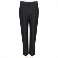 Stella McCartney tapered leg trousers in monochrome leopard jacquard&nbsp;