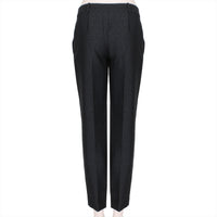 Stella McCartney tapered leg trousers in monochrome leopard jacquard&nbsp;