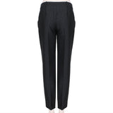 Stella McCartney tapered leg trousers in monochrome leopard jacquard&nbsp;