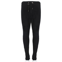 Balmain luxuriously soft black sweatpants in pure cashmere