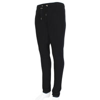 Balmain Paris pure black cashmere sweatpants joggers trousers