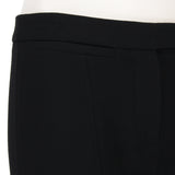 Alexander McQueen slim-fitting black trousers with a cropped leg