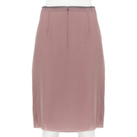 Agnona luxurious pencil skirt in a silk blend crepe fabric