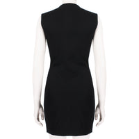 Bouchra Jarrar tailored fit black mini dress