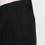 Dries Van Noten luxurious wide leg black trousers