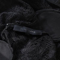Elie Saab fine black lace bodysuit