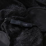 Elie Saab fine black lace bodysuit