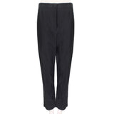 Jil Sander high waist trousers  A tapered leg trouser in a silk-blend crepe satin 