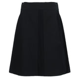 Proenza Schouler luxurious monochrome cotton floral jacquard skirt