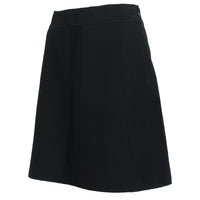 Proenza Schouler luxurious monochrome cotton floral jacquard skirt