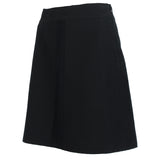 Proenza Schouler luxurious monochrome cotton floral jacquard skirt