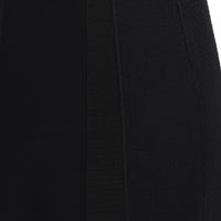 Proenza Schouler luxurious monochrome cotton floral jacquard skirt