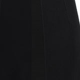 Proenza Schouler luxurious monochrome cotton floral jacquard skirt